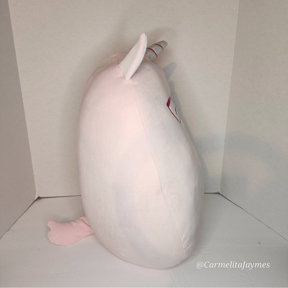 DION 🦄 Pink Unicorn With Glasses OG VHTF original Squishmallows By Kellytoy NWT - Picture 2 of 8